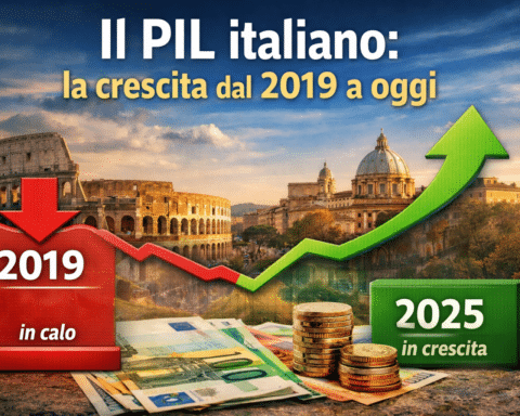 Pil italiano in crescita dal 2019
