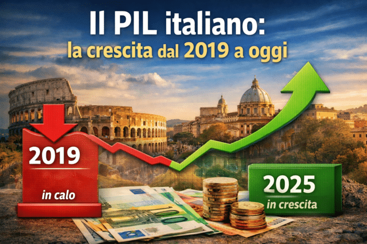 Pil italiano in crescita dal 2019