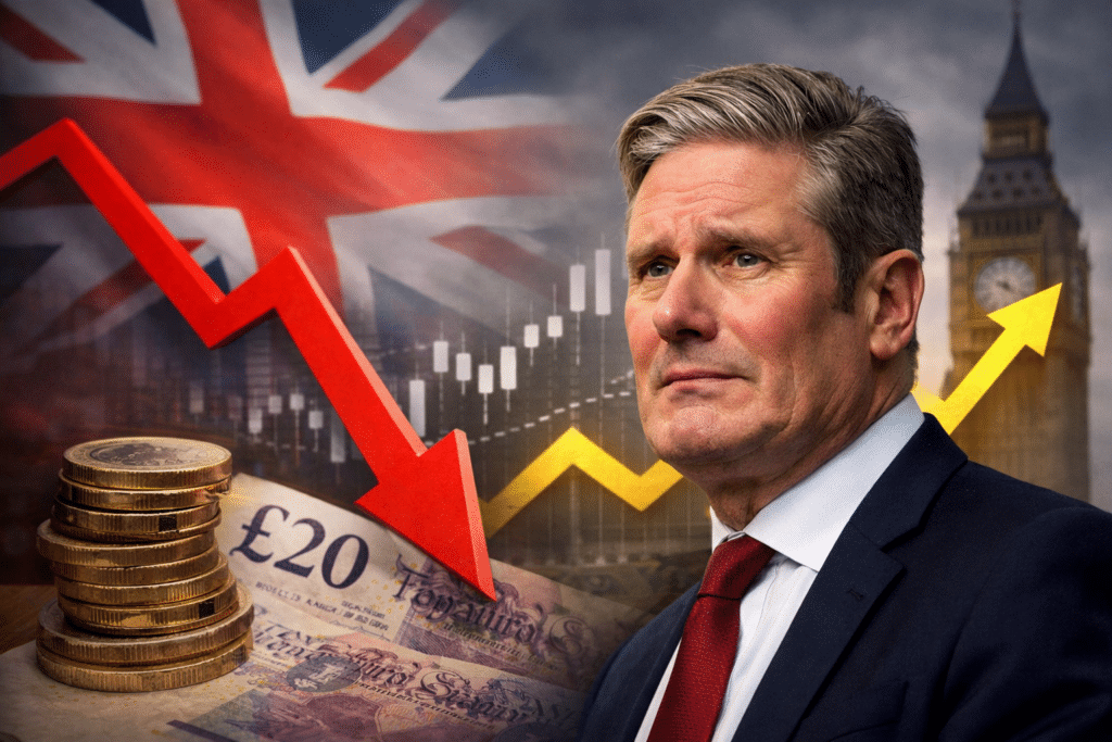 Sterlina e rendimenti UK sotto pressione