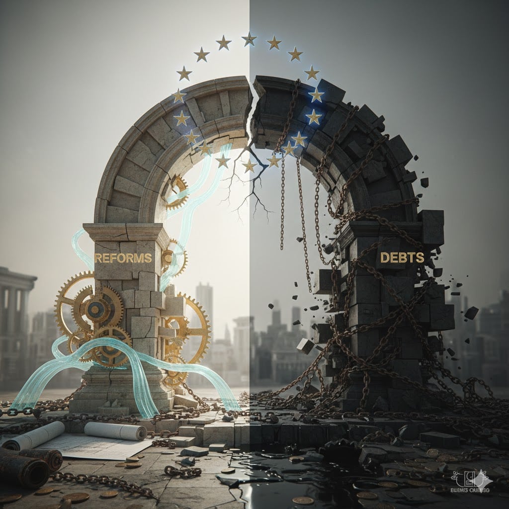 UE divisa tra riforme e debiti