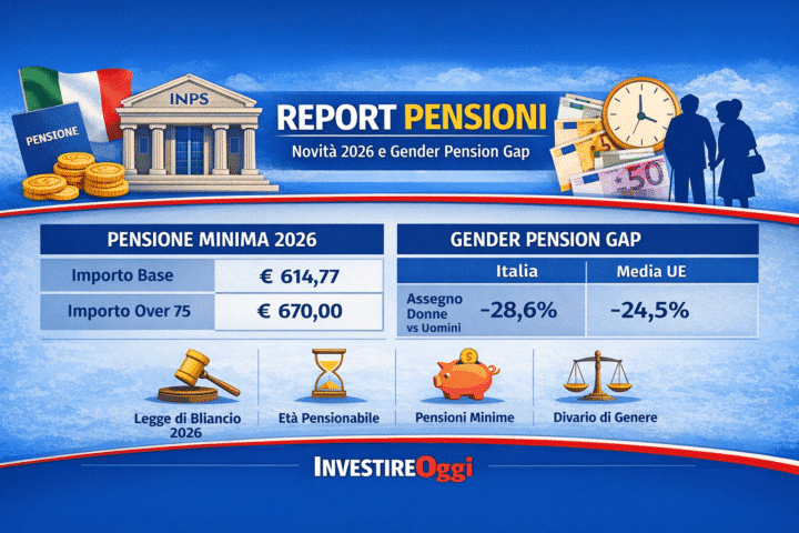 tutti i numeri delle pensioni 2026