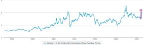 Prezzi benzina USA