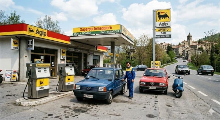 Prezzi carburante tra 1986 e 2026