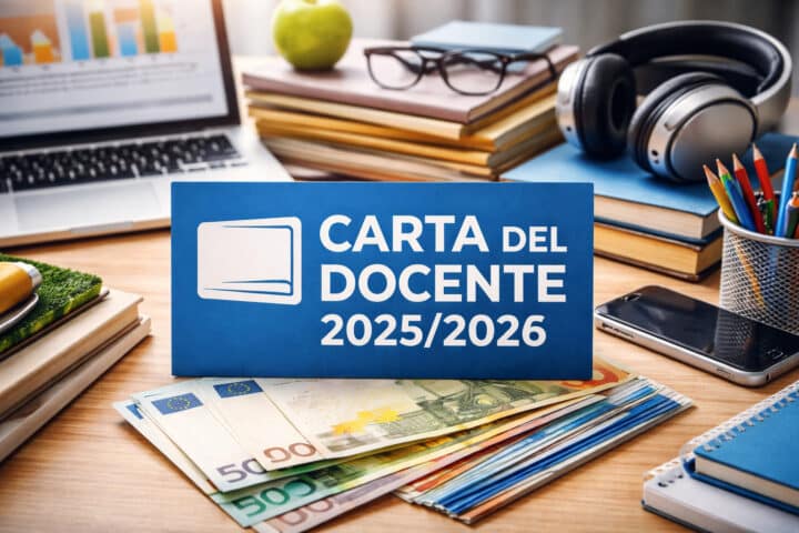 carta docente 2025/2026
