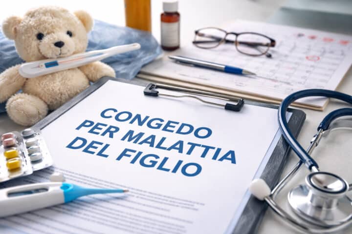 congedo malattia figlio