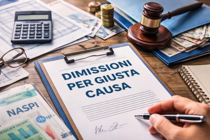 dimissioni per giusta causa