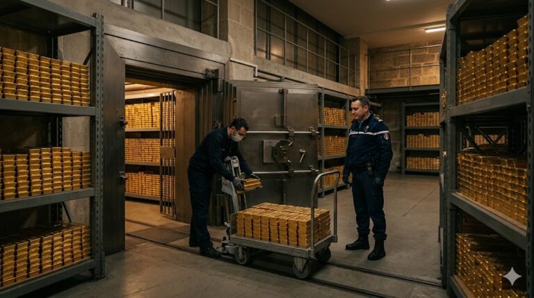 Vendita di oro della Francia