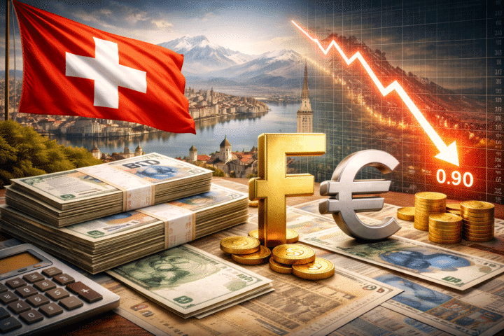 Franco svizzero da record con l'euro