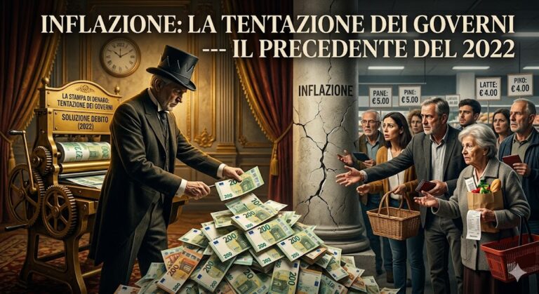 Inflazione tentazione per governi