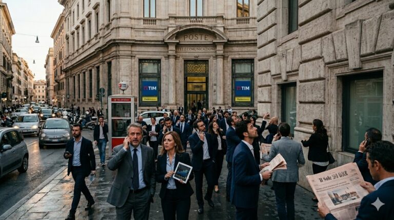 Premio OPAS Poste su TIM azzerato in borsa