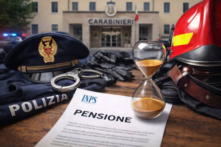requisiti pensione forze dell'ordine
