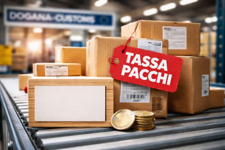 tassa sui pacchi