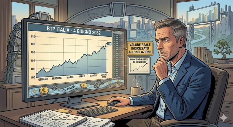BTp Italia 2032, cedola ancora ignota per giugno