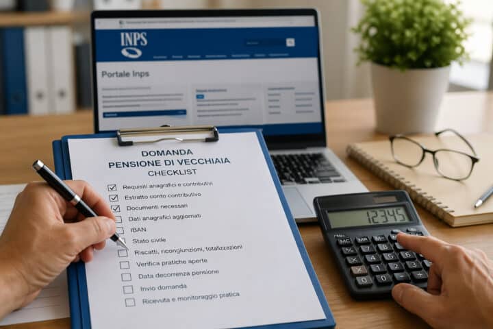 domanda pensione vecchiaia