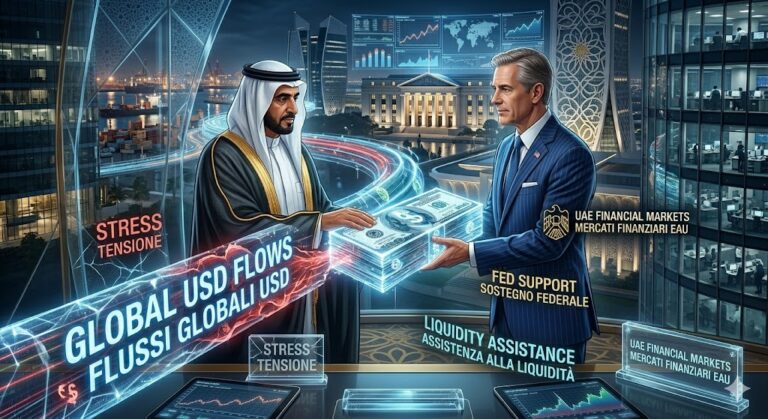 FED pronta a swap line con Emirati Arabi Uniti