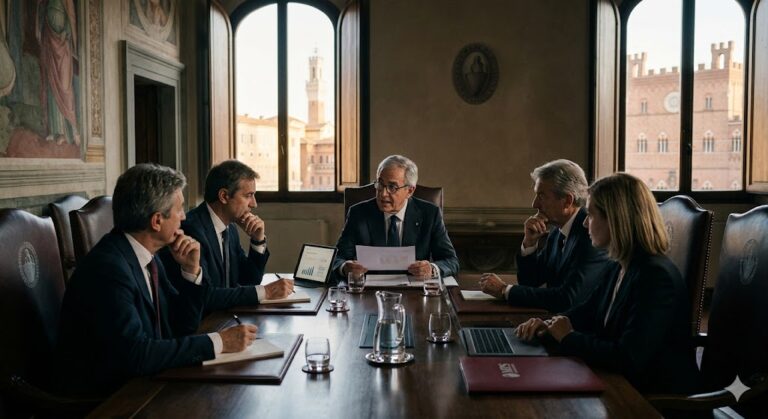 La maggioranza del CDA rielegge Lovaglio AD di MPS