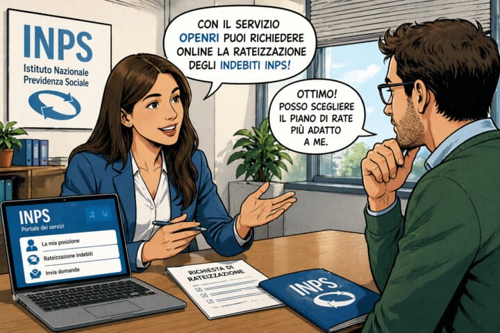 rateizzo indebiti inps