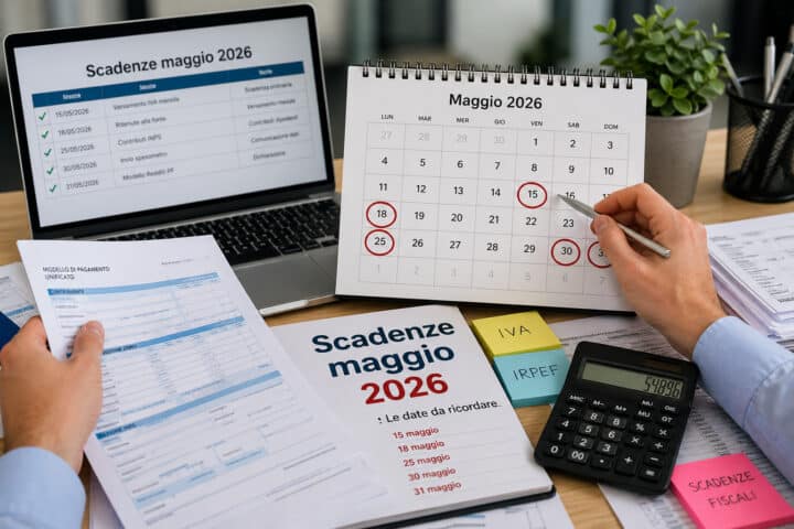 scadenze maggio 2026