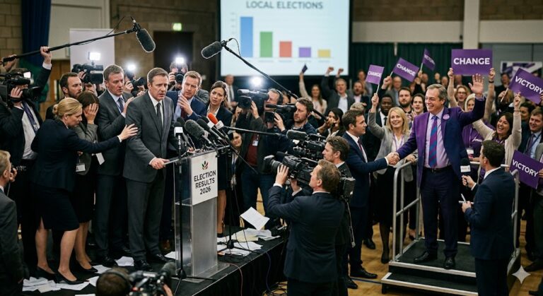 Trionfo di Farage alle elezioni UK