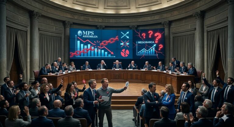 MPS e fusione a rischio con Mediobanca