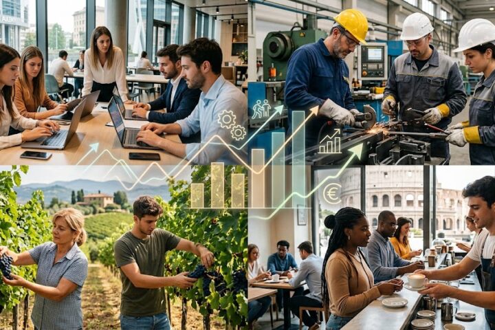 Occupazione in Italia sotto governo Meloni