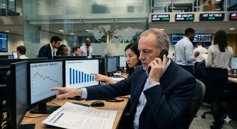 Treasury, calo percentuale tra investitori stranieri