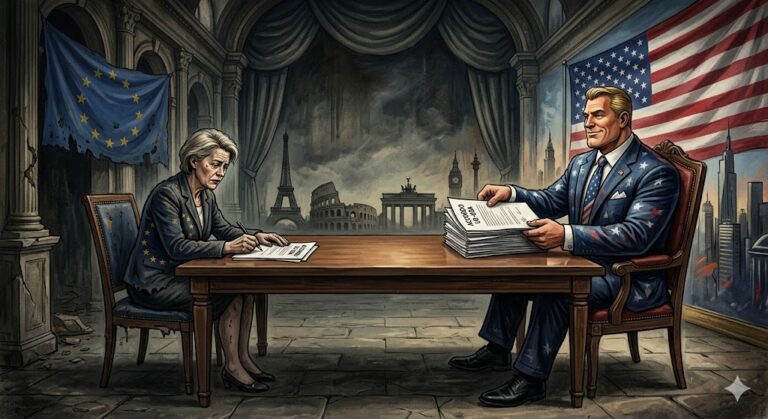 Accordo tra UE e USA svela il declino europeo