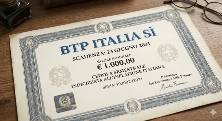 Tasso del BTp Italia Sì
