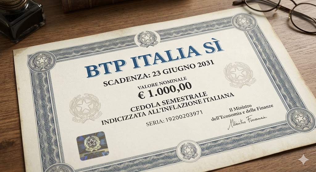 Tasso del BTp Italia Sì