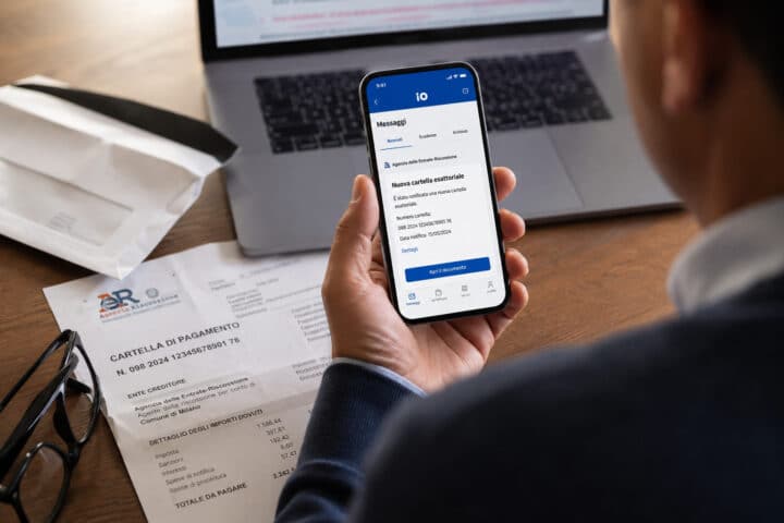 cartella esattoriale su app IO