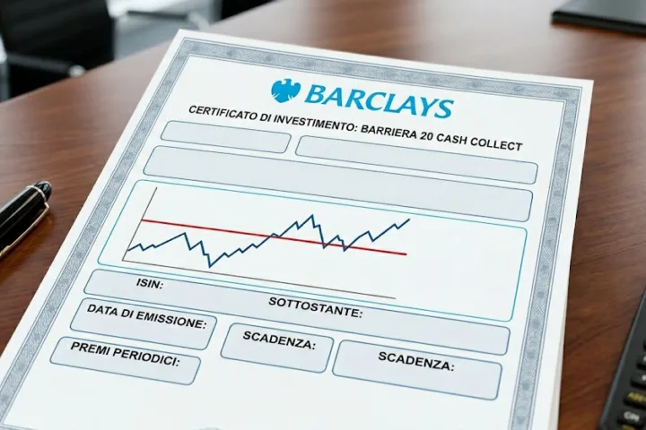 Con nuovo Cash Collect di Barclays capitale protetto fino al -80%