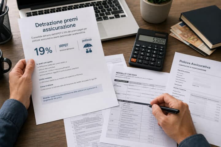 detrazione premi assicurazione