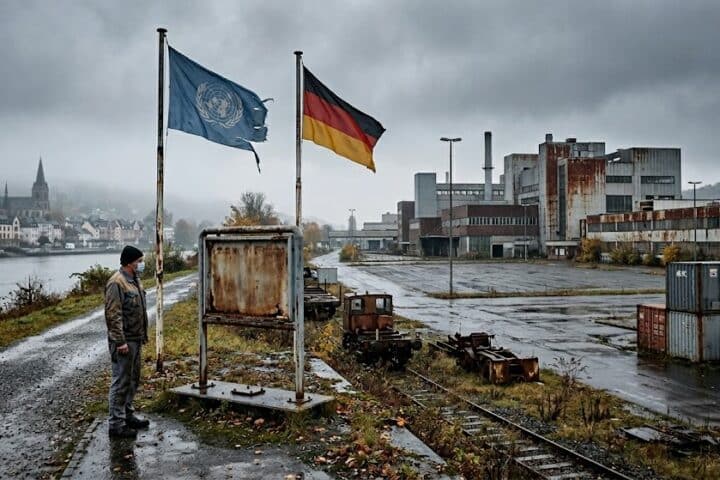 Germania paga economia in declino