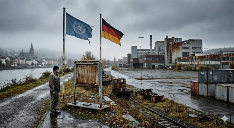 Germania paga economia in declino