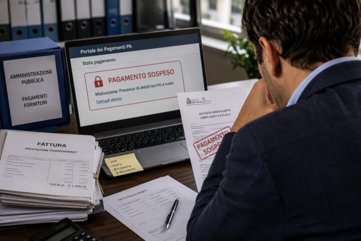 pagamenti della pa ai professionisti