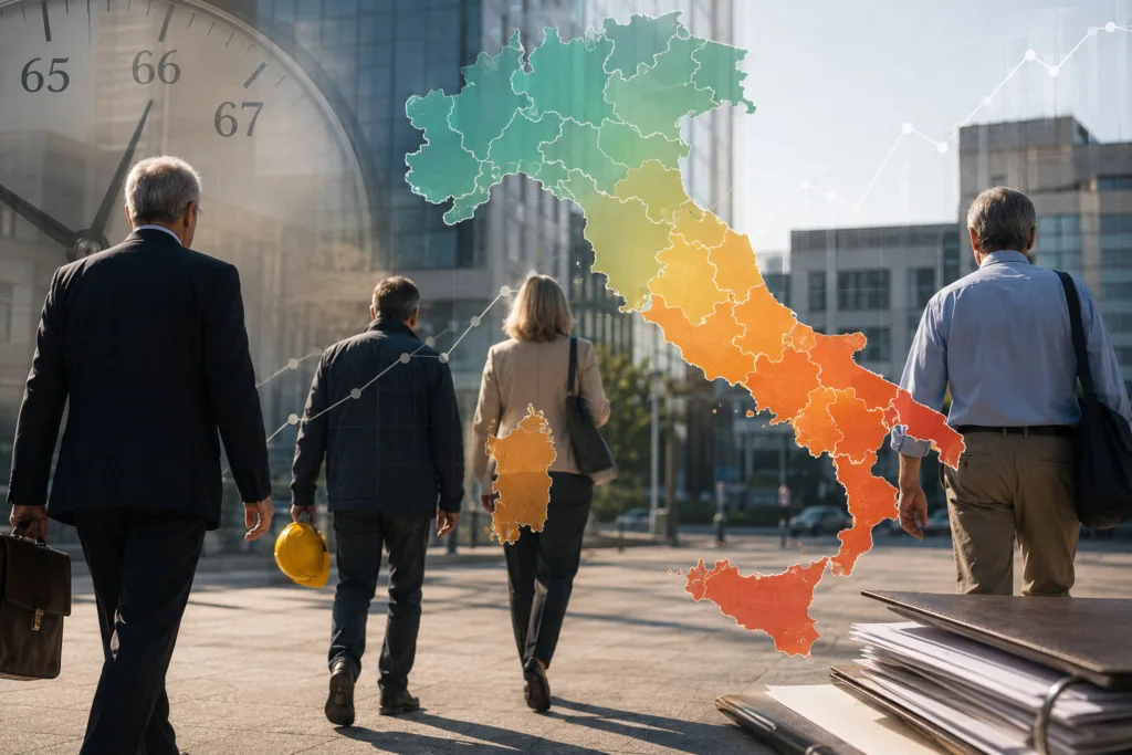 pensionamento in Italia