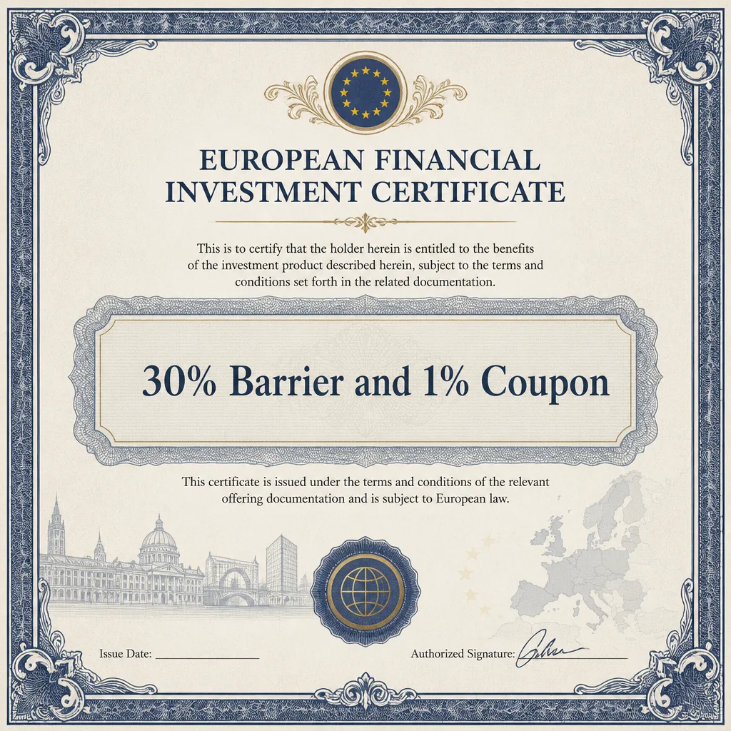 XS3395349429: Il Certificate Fast Barriera 30% su Azioni Correlate a Coppie che Rende il 12,00% Annuo