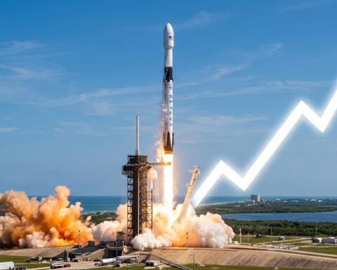Azioni SpaceX a razzo in borsa