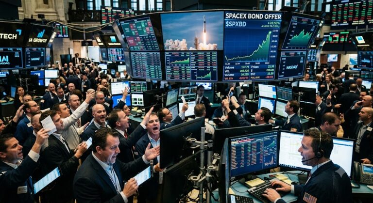 SpaceX ha emesso il suo primo bond e a meno di due settimane dall'IPO, attirando ordini elevati per le cinque tranche.