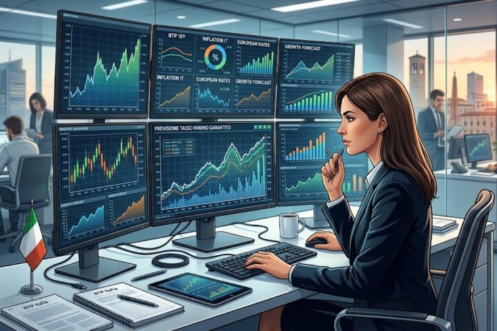 Tasso minimo garantito BTp Italia Sì, previsione