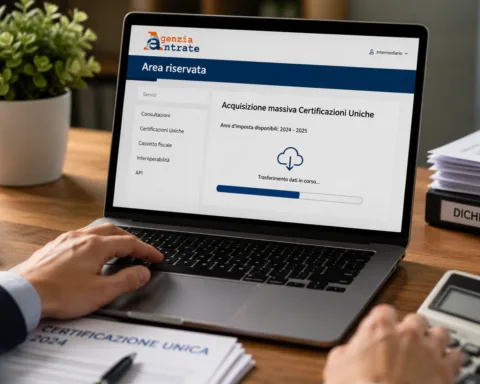 acquisizione massiva certificazioni uniche