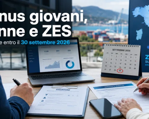 bonus giovani, donne e zes
