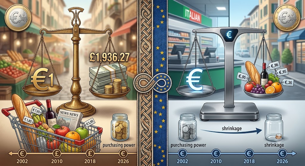Potere d'acquisto con l'euro