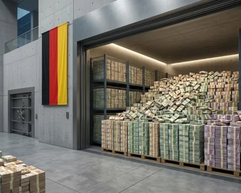 Credito della Germania con la BCE