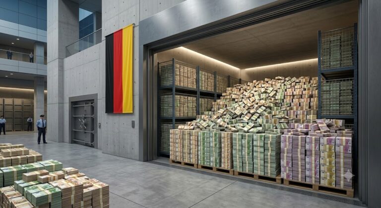 Credito della Germania con la BCE