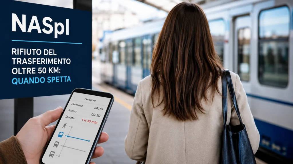 naspi e rifiuto trasferimento
