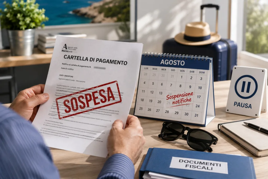 pausa estiva cartelle
