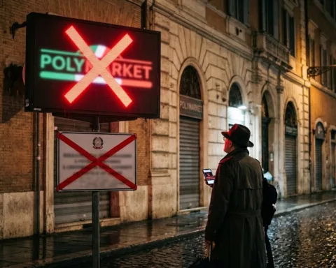 Polymarket oscurato anche in Italia