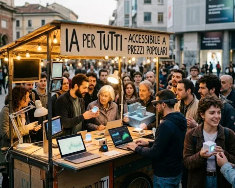Prezzo dell'intelligenza artificiale in caduta libera