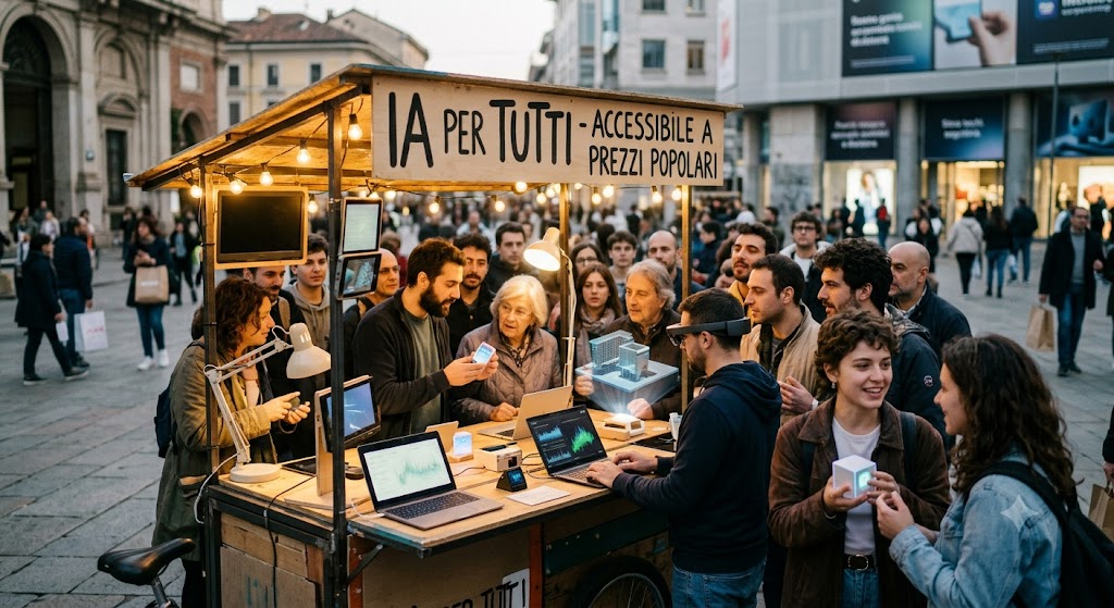 Prezzo dell'intelligenza artificiale in caduta libera